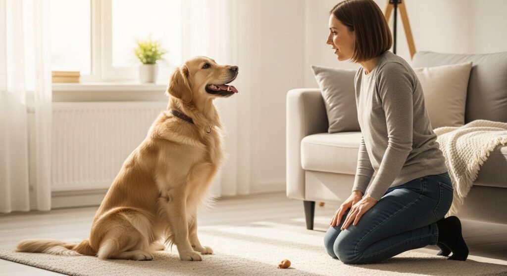 how to train a dog at home