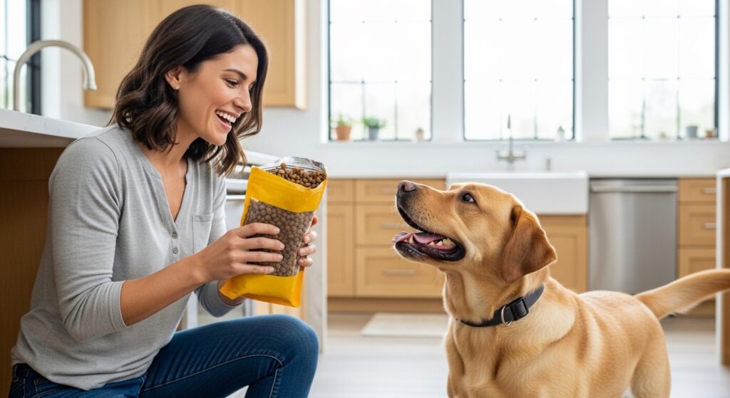 how to feed your dog farmers dog food