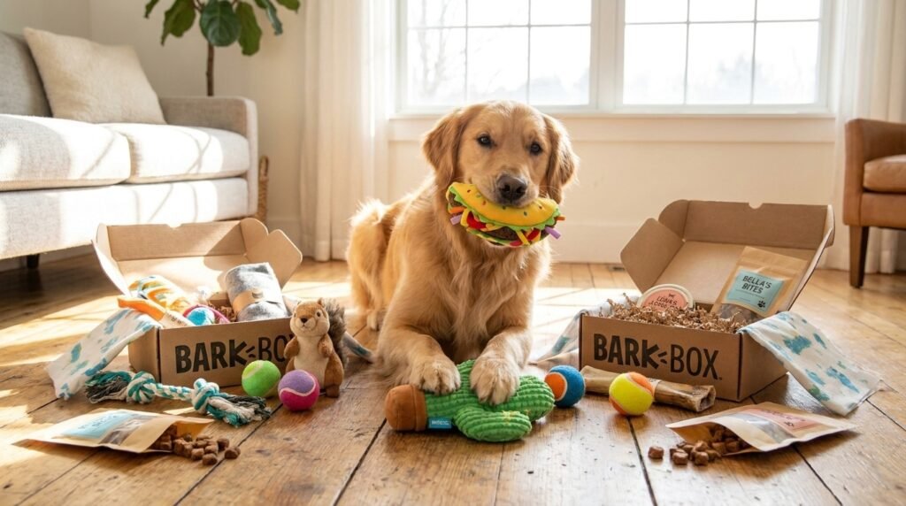 pet subscription box toys for dogs - BarkBox