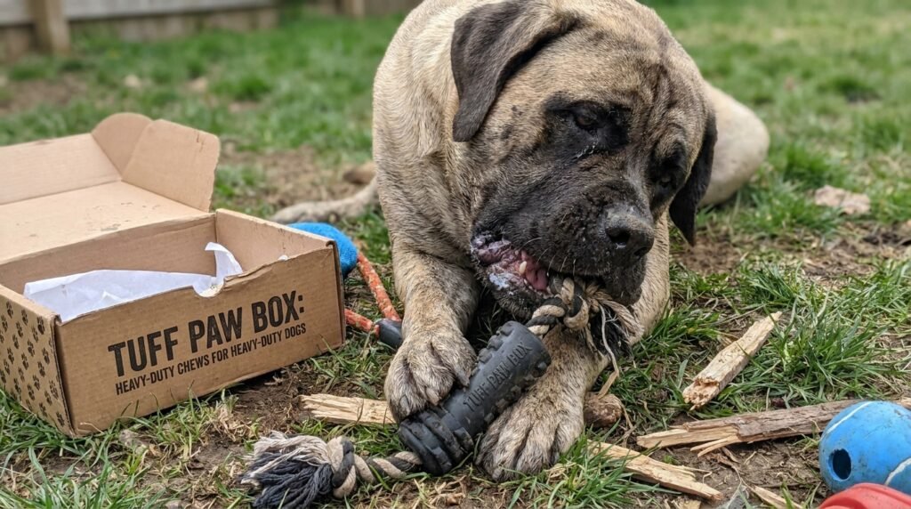 urable toys pet subscription box for power chewers